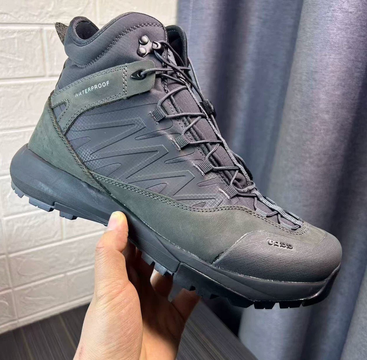 Hunting Outdoor Brand - Yüksek Bilekli Deri Yürüyüş Ayakkabıları Erkek