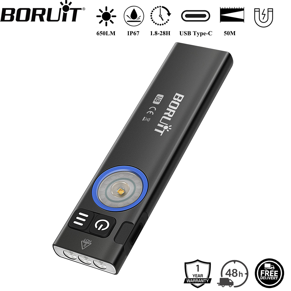 Outdoor Hunting Lights - BORUiT U8 650LM EDC LED El