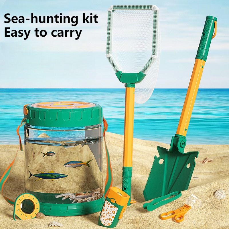 Outdoor Hunting Tools - Deniz seti çocuk oyuncakları yakalamak plaj