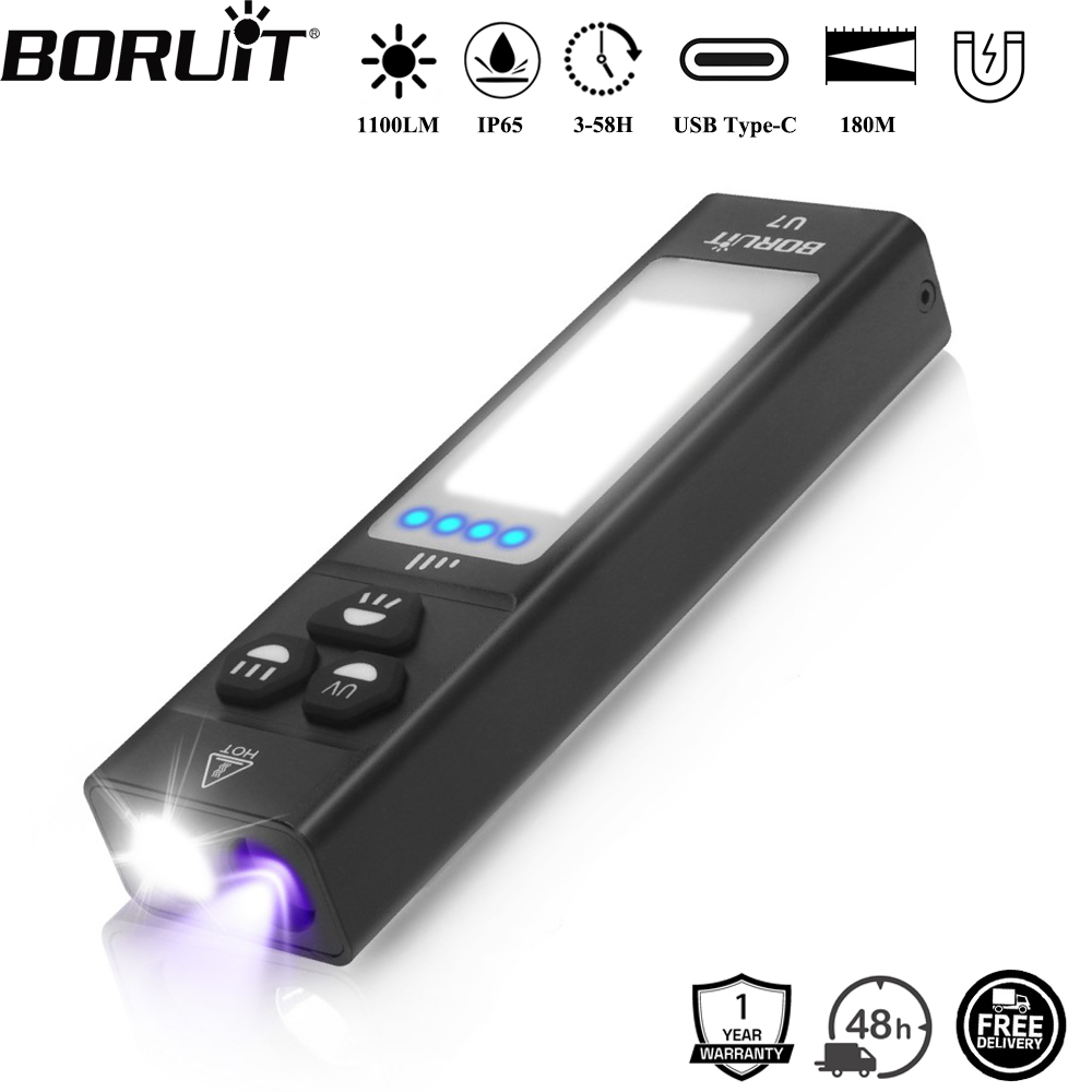 Outdoor Hunting Lights - BORUiT U7 UV LED EDC El