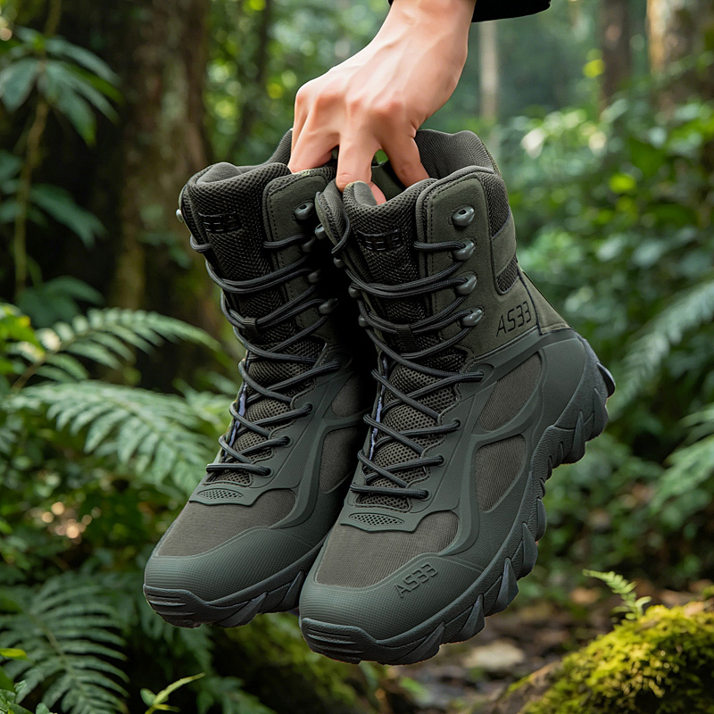 Hunting Outdoor Stores - Erkekler Taktik Bot Rahat Ultrallight Eğitim