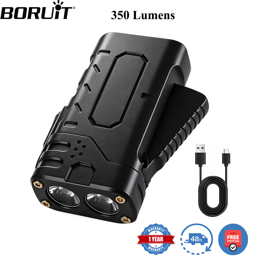 Outdoor Hunting Lights - BORUIiT El Kranklı EDC LED Fener