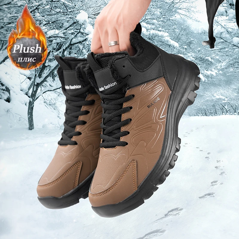 Outdoor Hunting Lights - ELUVA Erkek Kar Botları Su Geçirmez