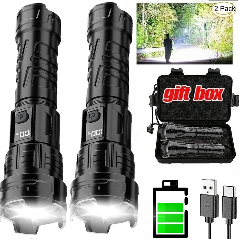 Outdoor Hunting Lights - Süper Parlak LED El Feneri USB