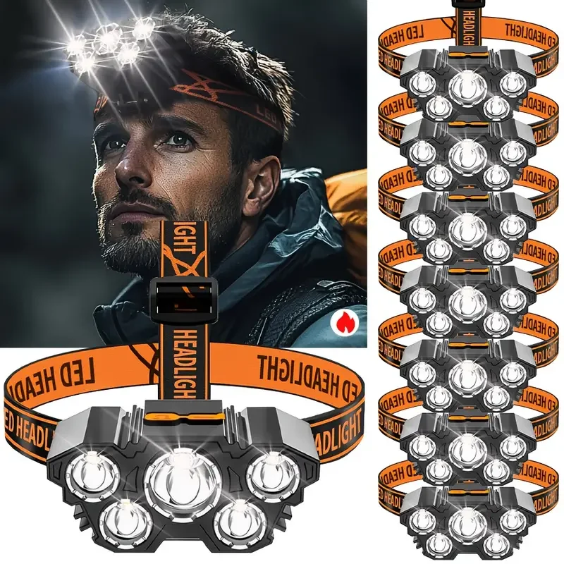 Outdoor Hunting Lights - Dahili Pil ile Taşınabilir 5LED Dış