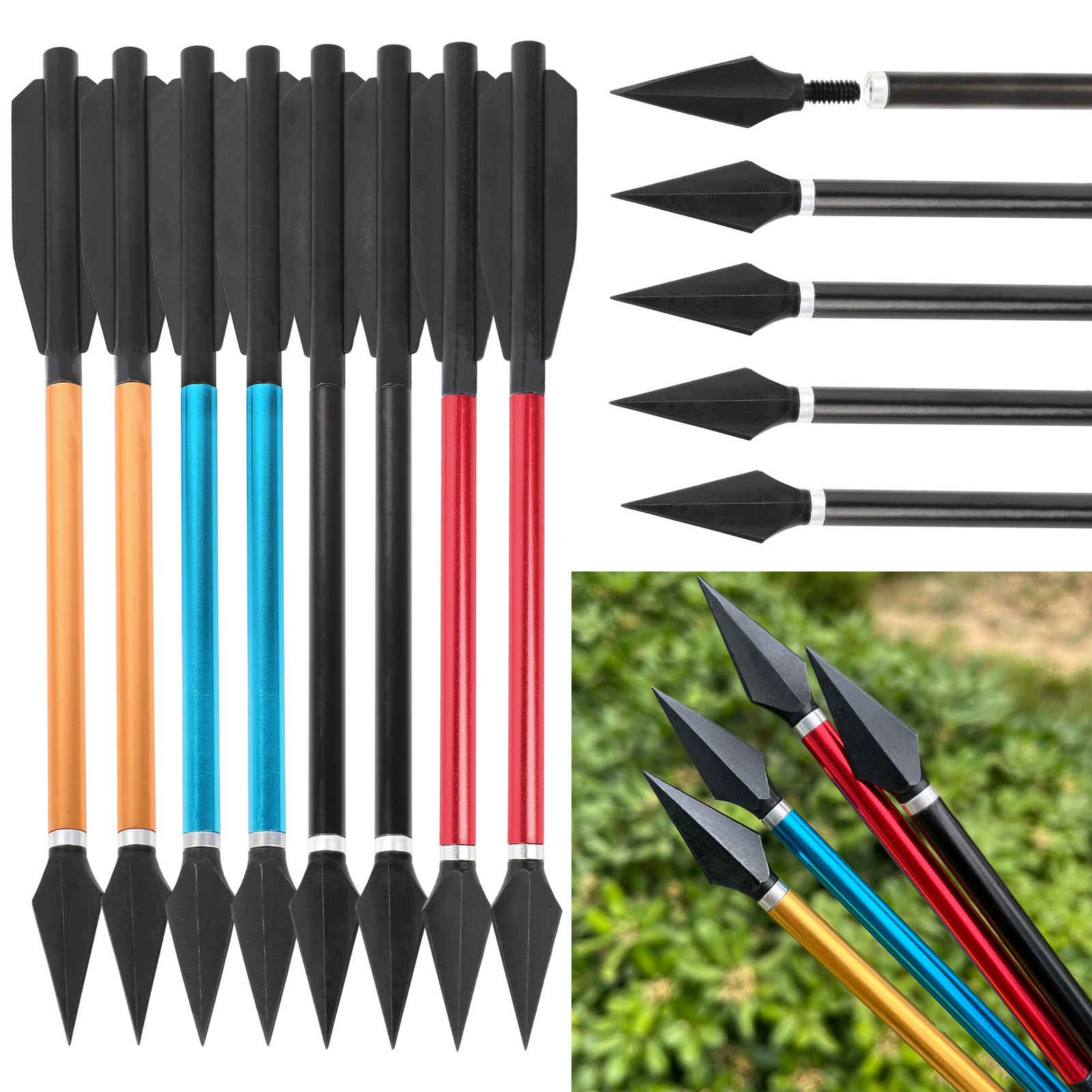 6.7'' Okçuluk Okları Alüminyum - Crossbow Bolt Broadhead incelemesi ve fiyatı