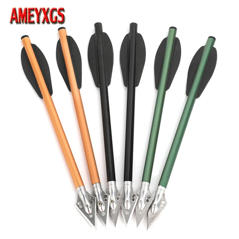 6 adet alüminyum ok 6.3 inç ok - Crossbow Bolt Broadhead incelemesi ve fiyatı