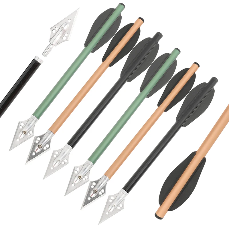 6 adet alüminyum ok 6.3 inç ok - Crossbow Bolt Broadhead incelemesi ve fiyatı