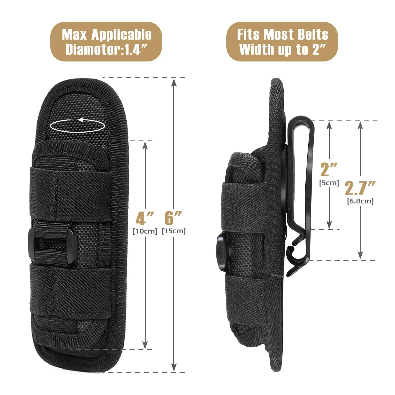 Taktik El Feneri Kılıfı Naylon - Outdoor Hunting Lights incelemesi ve fiyatı