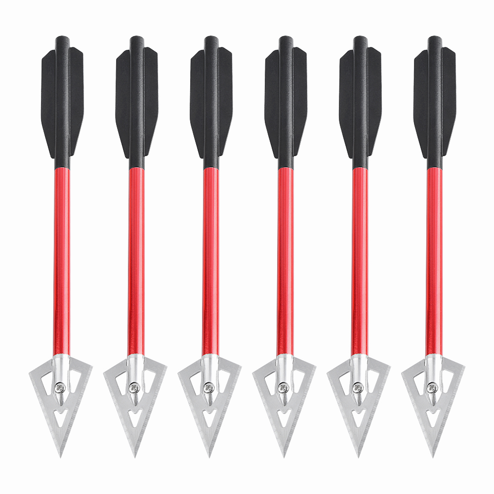 6/12 adet Kısa Ok Alüminyum Ar - Crossbow Bolt Broadhead incelemesi ve fiyatı