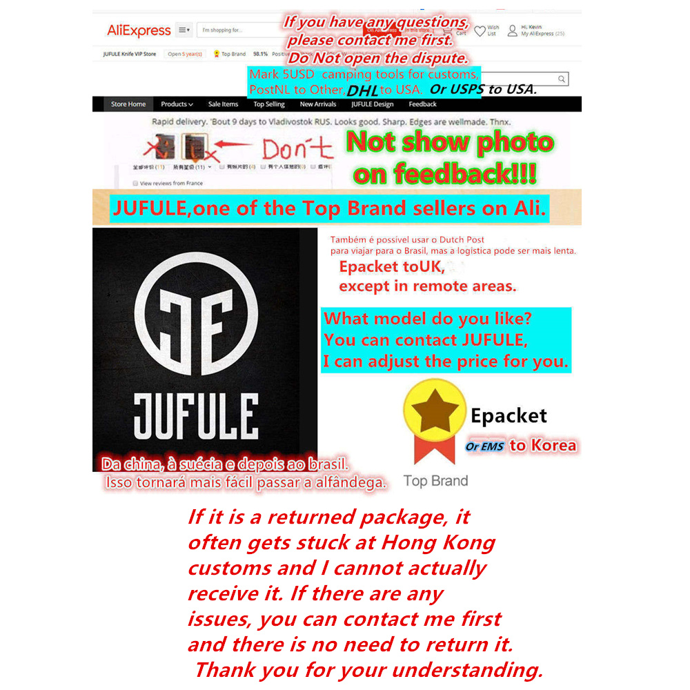 JUFULE en iyi köpük Bugout 535 - Best Hunting Outdoor Knife incelemesi ve fiyatı