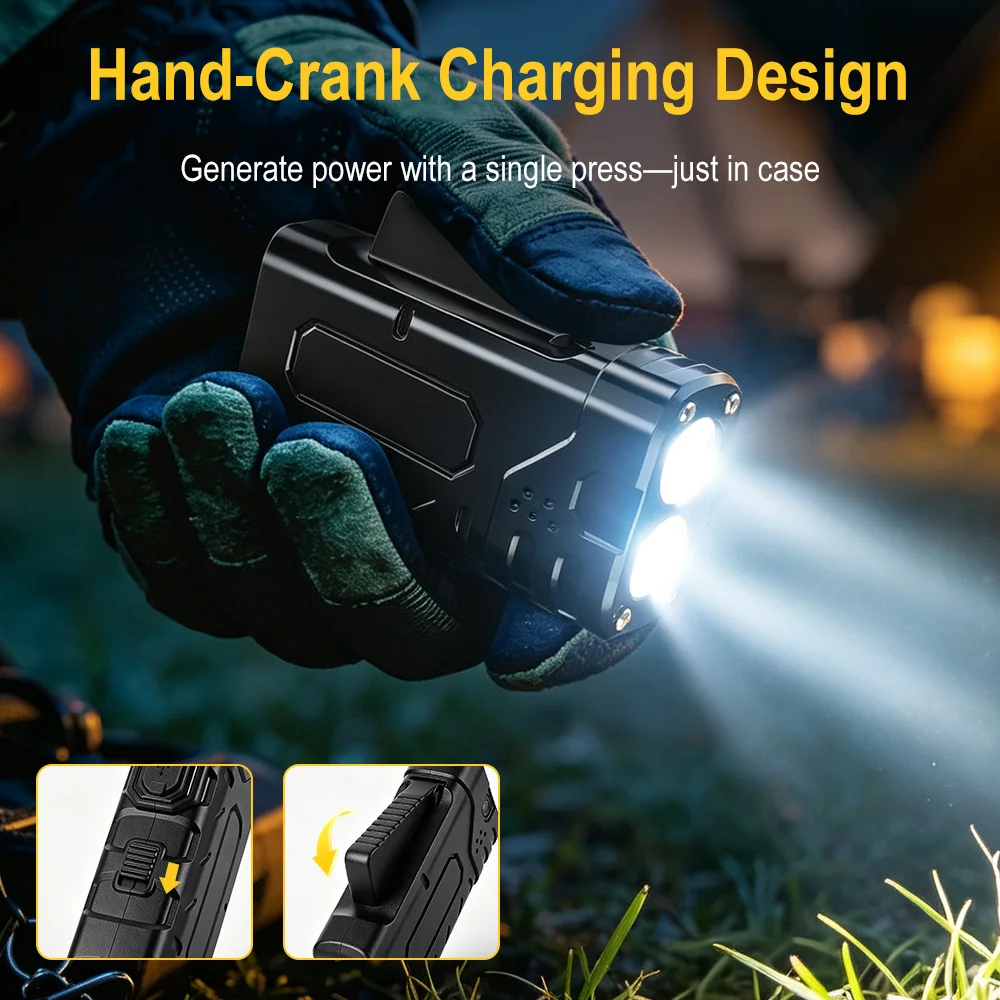 BORUIiT El Kranklı EDC LED Fen - Outdoor Hunting Lights incelemesi ve fiyatı