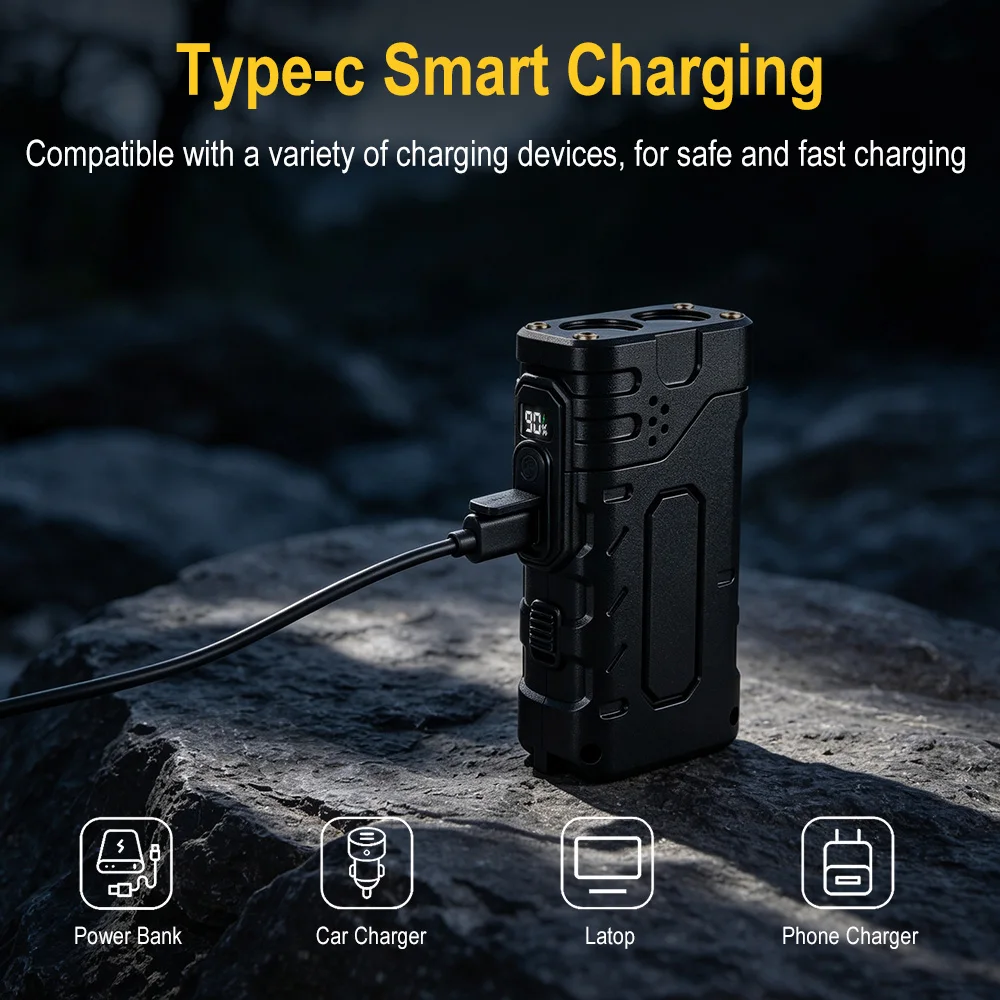 BORUIiT El Kranklı EDC LED Fen - Outdoor Hunting Lights incelemesi ve fiyatı
